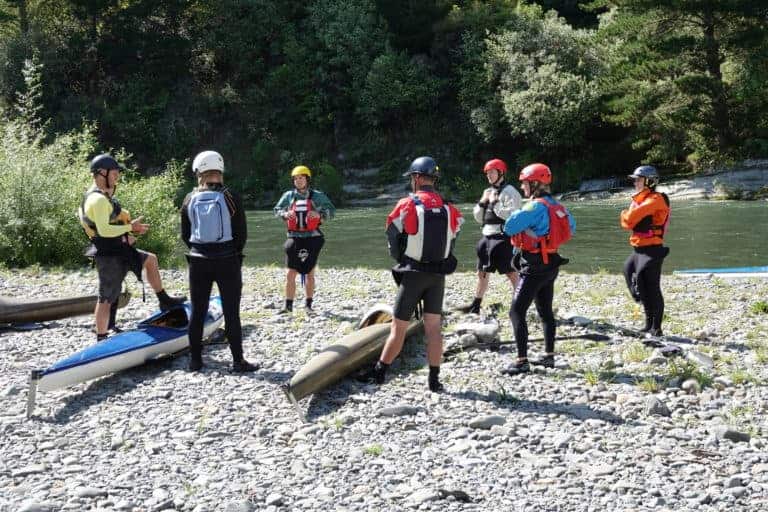 NZOIA Multisport Kayak Guide and Instructor Training