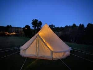 Slumber party teepee sleepover Bell Tent Glamping Auckland