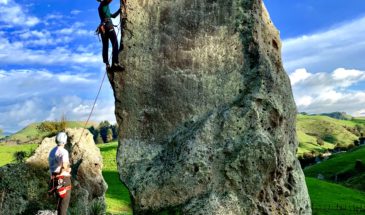 Beginner Outdoor Rock Climbing