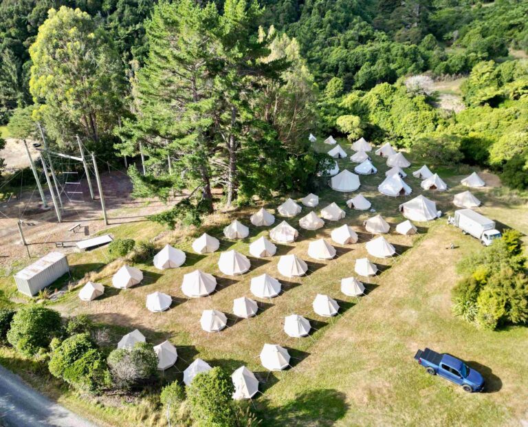 Glamping tent hire New Zealand