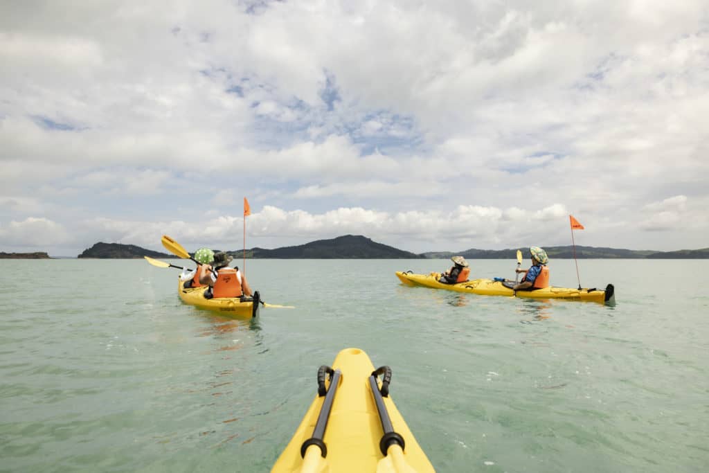 Surfing sea kayaks and open water rescue skills