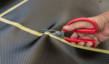 Repair your kayak with carbon fiber