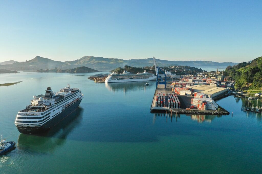 Port of Dunedin cruise ship