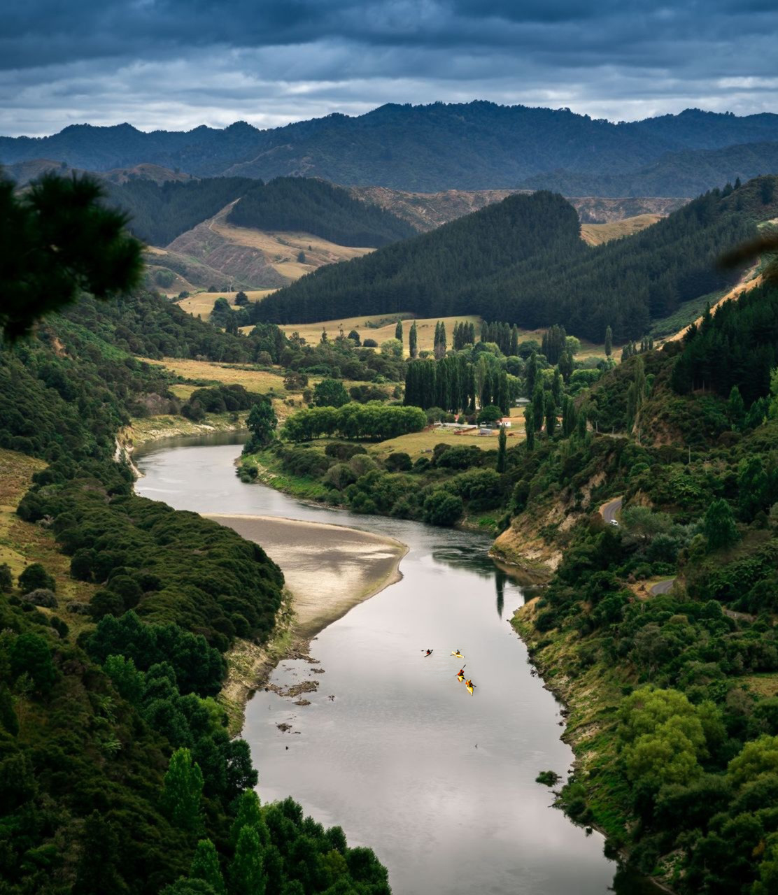 Whanagnui River Kayak Tour