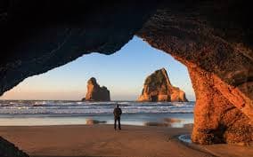 Wharariki Beach